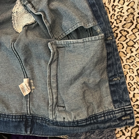 Free people hooded denim jacket - Picture 11 of 12